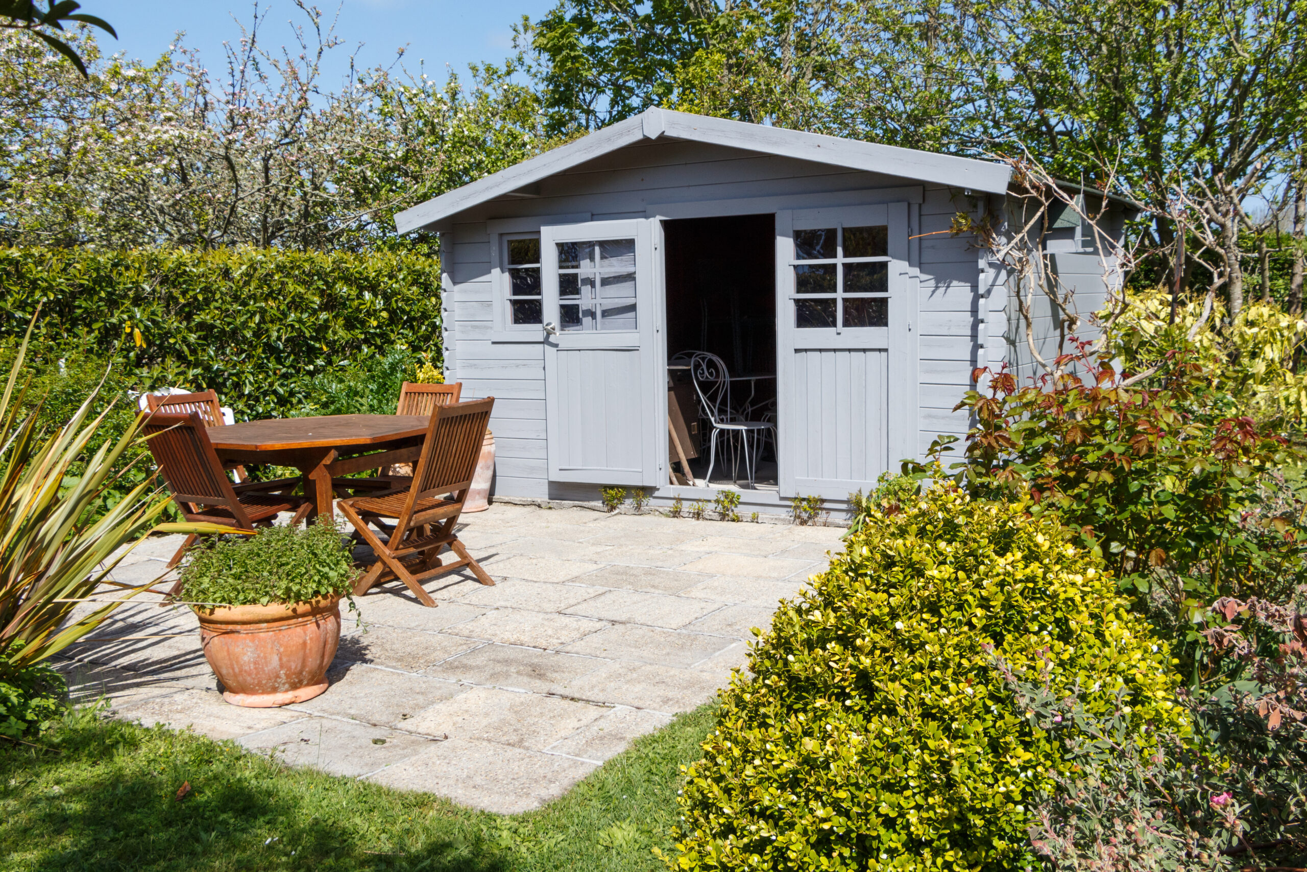 Réalisation abrit jardin 2