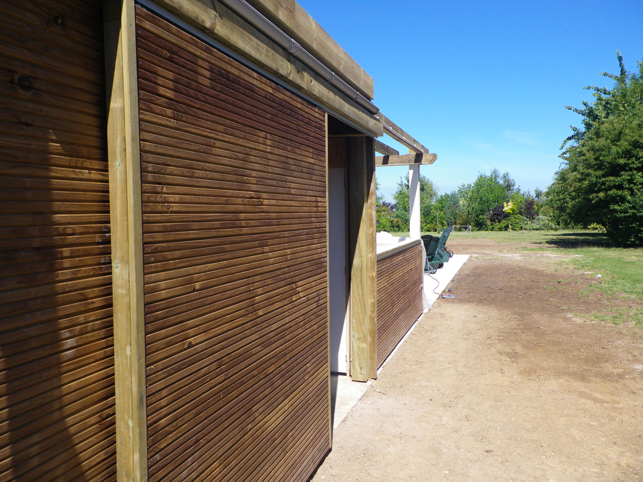 Porte coulissante Pool House