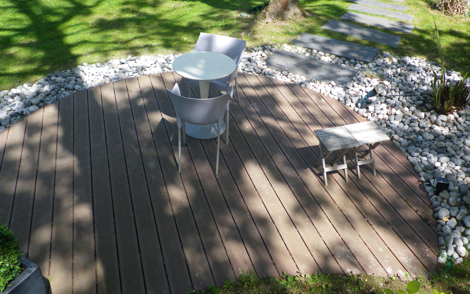 Terrasse circulaire