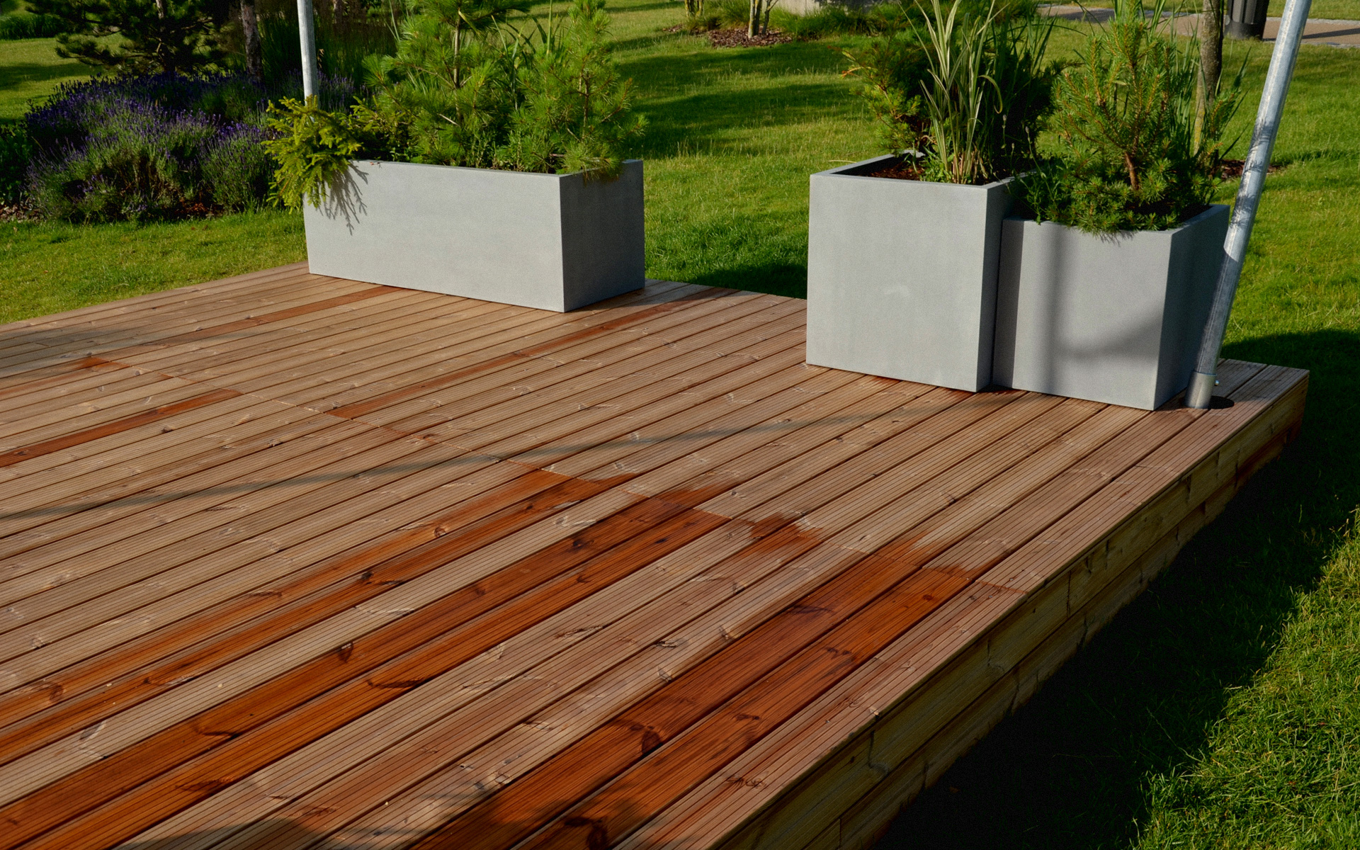 Détail plancher central
