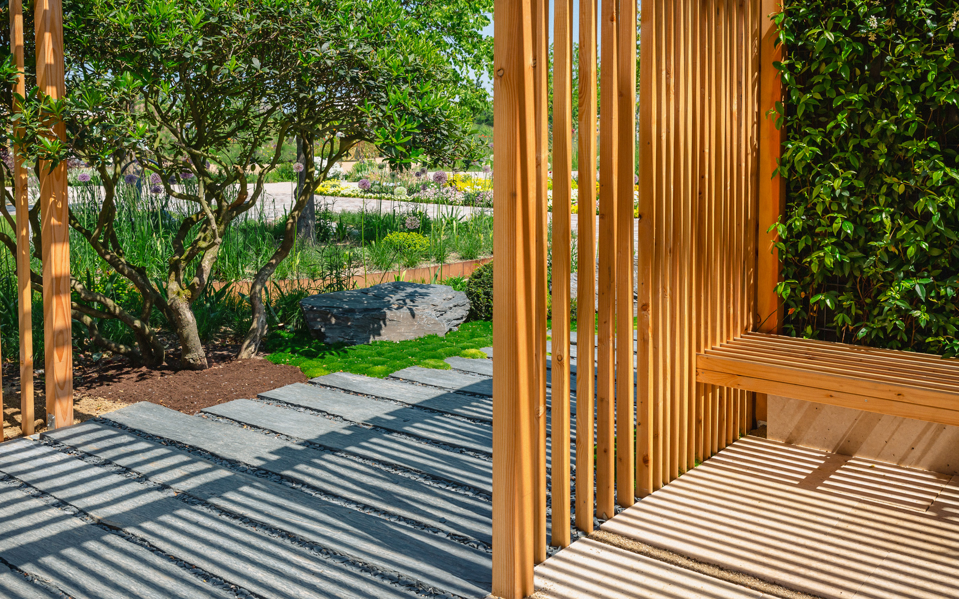 Pergola banc