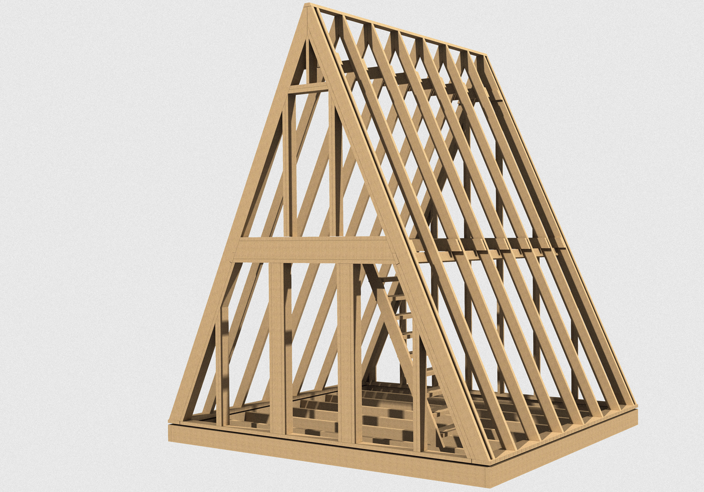 Ossature bois Tipi